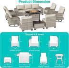 13-Piece Outdoor Patio Furniture Set - Image 2