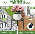 TOSKING 2-Pack Heavy Duty Metal Plant Stands - Image 7
