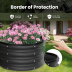 ZXZYHFTY Round Galvanized Raised Garden Bed kit, Round Large Metal Raised - Image 2