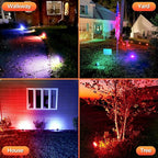 Solar Lights Outdoor Color Changing, 85 LEDs 9 Lighting Modes RGB Solar Outdoor - Image 7