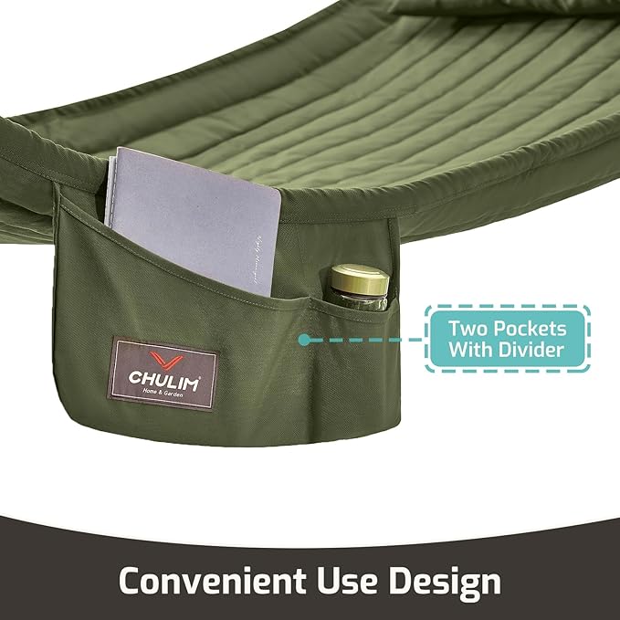 Double Quilted Fabric Hammock - Image 3