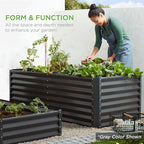Best Choice Products 6x3x2ft Outdoor Metal Raised Garden Bed, Deep Root Box - Image 7