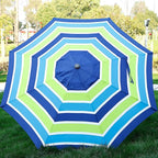 Blissun 9' Outdoor Patio Umbrella, Outdoor Table Umbrella, Yard Umbrella - Image 4