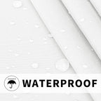 Easy-Going Outdoor Patio Curtains Detachable Tab Top Windproof Weatherproof - Image 4