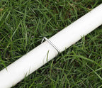 6 Inches Landscape Staples Galvanized Steel Garden Stakes Securing Pegs - Image 6