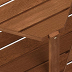 Furinno FG18445 Tioman Hardwood Patio Furniture Corner Shelf in Teak Oil - Image 8