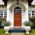 Artificial Faux Plants Flowers for Outdoor Decorations, Fake Monkey Grass for - Image 3