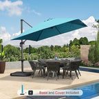 PURPLE LEAF 10'×10' Patio Umbrella - Image 2