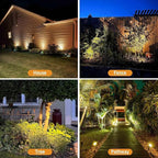 Warm White Spot Lights, Outdoor 3000K LED Spotlights, Outside Landscape - Image 5