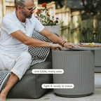 Veradek Outdoor Cooler Side Table - 2 in 1 - Designed - Image 5