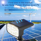 Solar Lights Outdoor Waterproof IP65, Auto On/Off, 2700K 2 Lighting Modes - Image 4