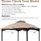 SCOCANOPY Light Beige Ripstop Replacement Top - Image 2