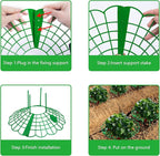 Iceyyyy 6 Pack Strawberry Plant Stand Supports-Strawberry Plant Support Stand - Image 4