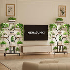 Plant Stand Indoor with 4 Grow Lights - Image 3