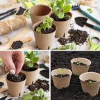 130 Pcs 3.15 Inch Peat Pots, Seed Starting Pots - Image 5