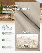 Aluminum Outdoor Patio Furniture Set - Image 4