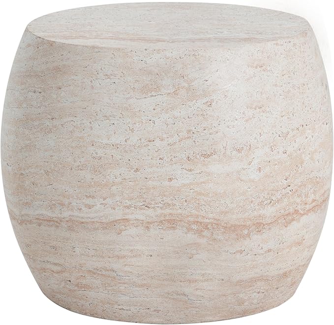 Christopher Knight Home Jayme 20.25" Indoor Outdoor Oval Accent Side Table - Image 5