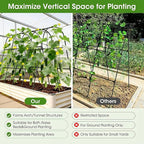 Cucumber Trellis for Raised Bed, U-Shape Garden Trellis for Climbing Plants - Image 4