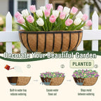 2 Pcs 24 Inch Trough Coco Liner - Image 4