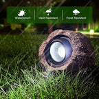 Timeflies Solar Rock Lights Outdoor 1 Pack, Bright Solar Spotlights Outdoor - Image 3