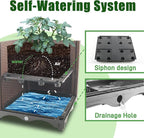 Raised Garden Bed with Tomato Planter Cage, 50.4" Self Watering Tomato Planter - Image 4