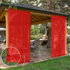 SpaceDresser Waterproof Outdoor Sheer Curtains - Image 8