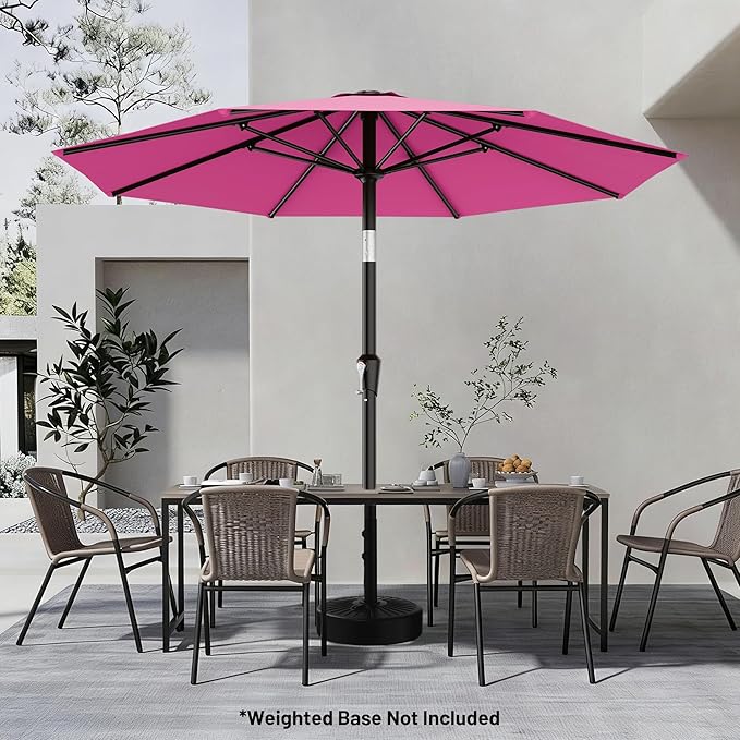 AreShark 9 FT Patio Umbrella for Outdoor, Outdoor Table Umbrella - Image 6