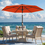 AreShark 7.5FT Patio Umbrella Table Market Umbrella - Image 6