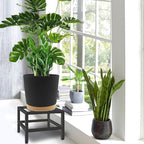Plant Stand Indoor Outdoor, Single Plant Stands Metal Pedestal Stand - Image 2