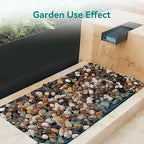 5 lbs Decorative Rocks for Potted Plants, 1-1 1/2 inch River Rocks for Plants - Image 4