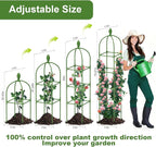 2 Pack Garden Obelisk Trellis, 70IN Tall Plant Support - Image 3