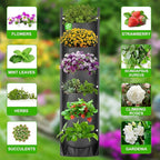 ANGTUO 6 Pockets Hanging Planters - Image 3