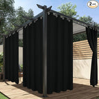 HolidayIdeas Extra Wide Outdoor Curtains by HolidayIdeas
