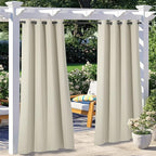 NICETOWN 2 Panels Outdoor Curtains by NICETOWN