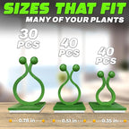 Plant Wall Clips for Climbing Plants 110 Pcs - Image 2