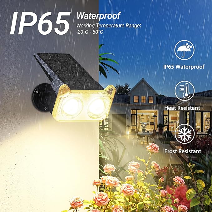 LETMY Solar Spot Lights Outdoor Waterproof - Image 4