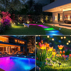 Consciot Solar Spot Lights Outdoor, Halloween Decorations 22 LEDs IP67 - Image 7