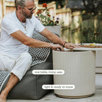 Veradek Outdoor Cooler Side Table - 2 in 1 - Designed - Image 5