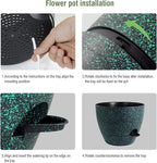 12 inch Large Self Watering Pots, Plant Pots - Image 5