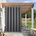 NICETOWN Heavy Weighted Outdoor Curtain Waterproof & Windproof, Thermal by NICETOWN