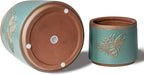 YBX Terracotta Pots Inch with Drainage Holes, Bee Decor, Ceramic Pots - Image 5