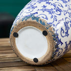 Vintage Ceramic Planter Without Drainage Hole, 6.5 Inch - Image 4
