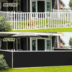LOVE STORY Balcony Privacy Screen, UV Protection and Weather-Resistant - Image 3