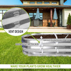 GADI 67-Inch Galvanized Raised Garden Bed, Metal Planter Box - Image 5