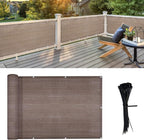 LOVE STORY Balcony Privacy Screen, UV Protection and Weather-Resistant by LOVESTORY