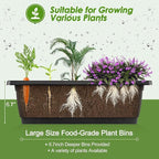 SEJOV 5-Tier Raised Garden Bed, 4FT Vertical Garden Planter - Image 7