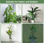 32.6in Plant Trellis for Climbing Plants Indoor Outdoor, Expandable Large Metal - Image 9