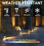 CLOUDY BAY 5W Well Lights Low Voltage Landscape Lighting, 12V-24V Waterproof - Image 7
