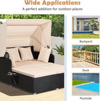 Tangkula Patio Rattan Daybed - Image 9