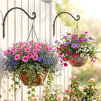 Qiang Ni Outdoor Bird Feeder Hanger Hooks: 12-Inch 50Lbs Wall Hanging Plant - Image 6